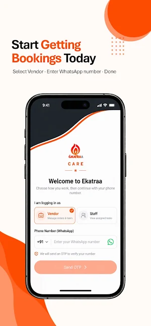 Ekatraa Vendor Screenshot 1