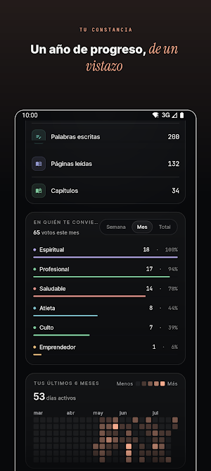 Habitus: Lee y crea hábitos Screenshot 3