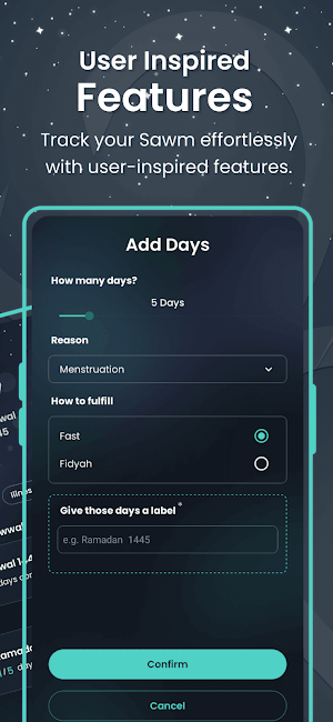 Sawm Tracker Screenshot 3