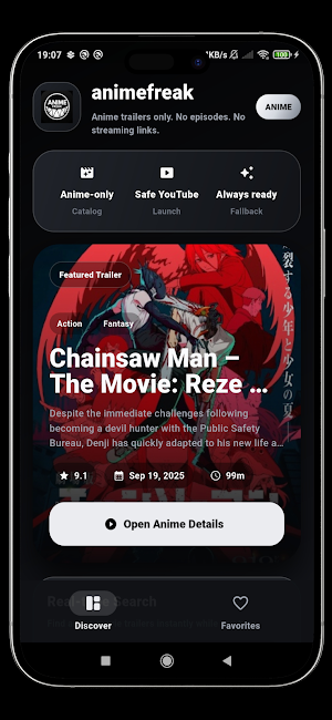 AnimeFreak – Anime Movies &TV Screenshot 1