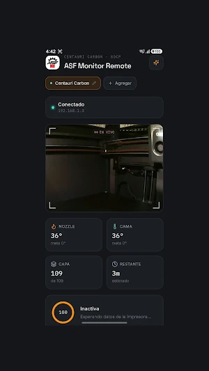 ASF Monitor Remote Screenshot 2