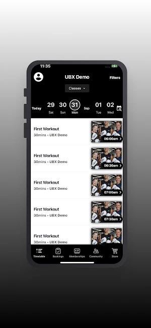 UBX Member App Screenshot 2