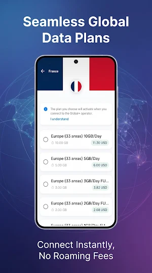 Simnity: eSIM Travel Data Plan Screenshot 2