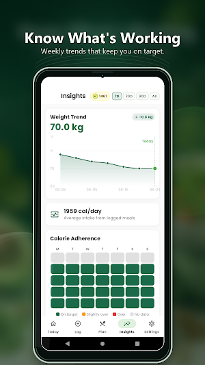 Caloria: AI Calorie Counter Screenshot 3