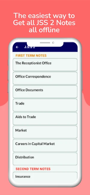 Business Studies (J.S.S 1-3) Screenshot 2