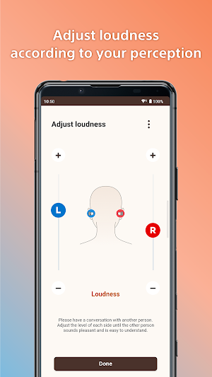 Sony | Hearing Control Screenshot 3