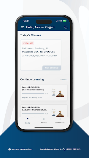 Pramukh Academy: UPSC - GPSC Screenshot 2