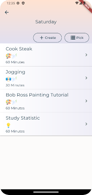 Life Ticker: Weekly Habit Screenshot 3