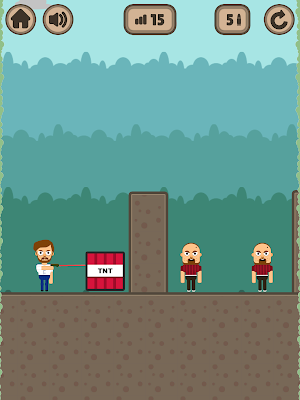 Bouncy Bullet Physics Puzzles Screenshot 0
