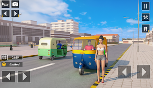 Tuk Tuk Auto Rickshaw Game 3D Screenshot 3