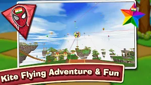 India Vs Pakistan Kite Fly Adventure for Fun Screenshot 1