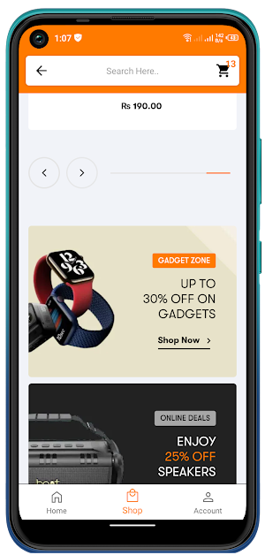 Neshopp Online Shopping Screenshot 1