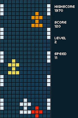 Retro Brick F1 Speed Car Race Screenshot 1