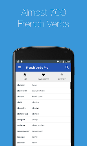 French Verb Conjugator Screenshot 0