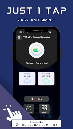 TGC VPN Secured browsing Screenshot 0
