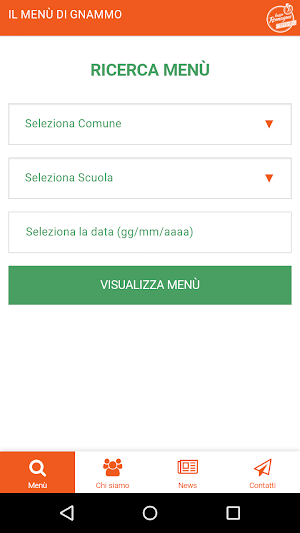 Bassa Romagna Catering Menu Screenshot 0