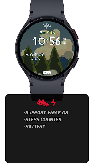 SamWatch T Moong Dandelion Screenshot 1