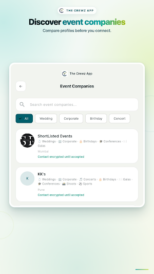 The Crewz App Screenshot 3