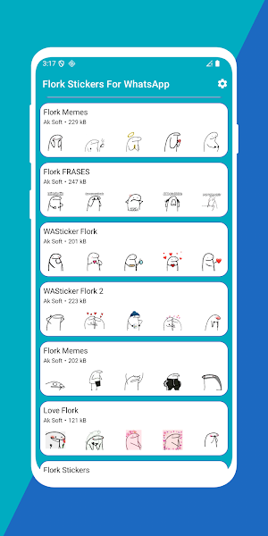 Flork Stickers for WhatsApp Screenshot 1