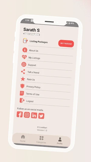 Live Mart Screenshot 1
