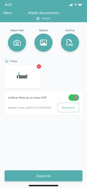 Taxat Services Screenshot 3