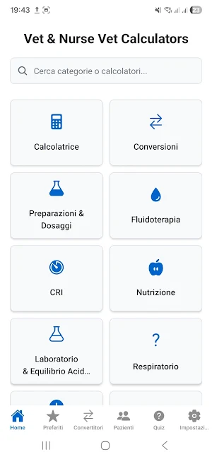 Vet & Vet Nurse Calculators Screenshot 0