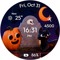 Spooky Pumpkin WatchFace