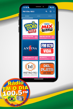 FM O Dia 100.5 Screenshot 1