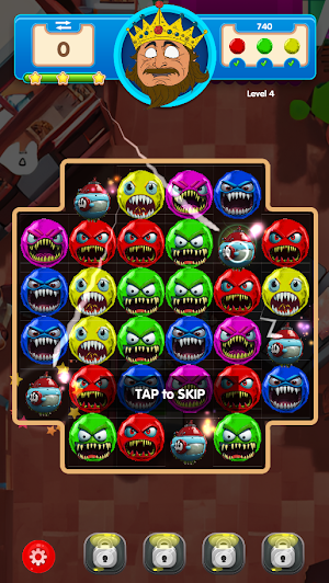 POP Germs - Match 3 Game Screenshot 2