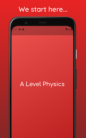 A Level Physics Quiz Screenshot 0