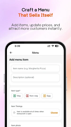 Connectra Restaurant Screenshot 3