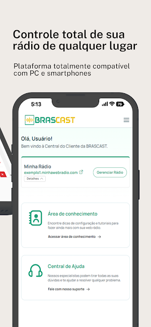 BRASCAST Screenshot 2