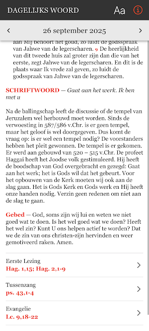 Dagelijks Woord Screenshot 1
