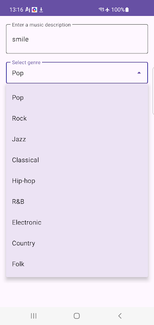 Aria - AI music generator Screenshot 1