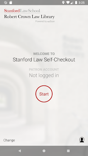 Stanford Law Self-Checkout Screenshot 0