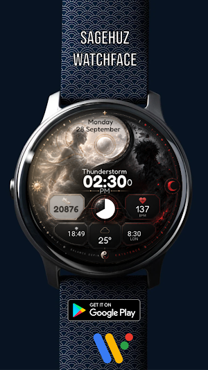 A166 dualism watchface Screenshot 3