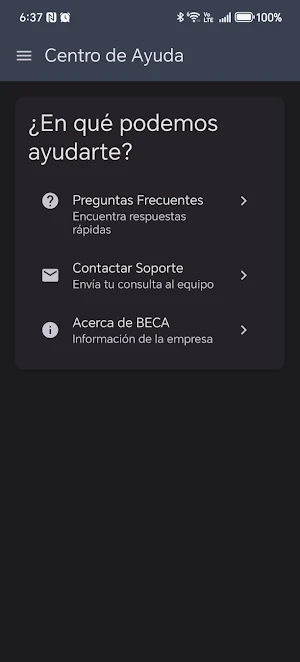 Beca en Linea Screenshot 3