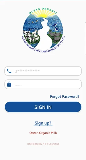 Ocean Organic Milk Screenshot 1