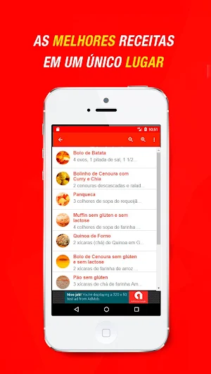 Receitas Sem Glúten Screenshot 1