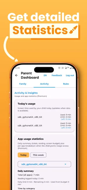 KiddyV: Healthy Screen Habits Screenshot 1