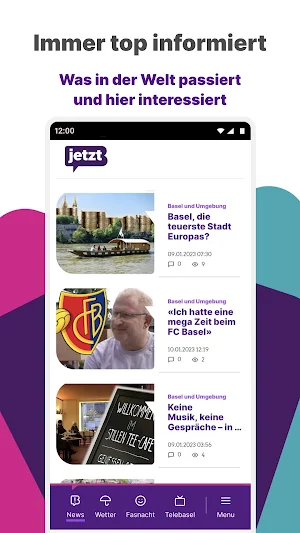 Baseljetzt Screenshot 3