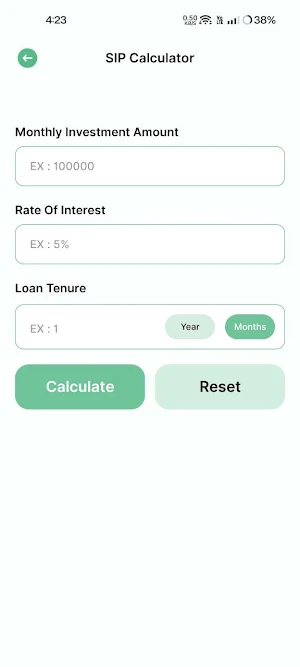 LoanTool-EMI Loan Calculator Screenshot 3