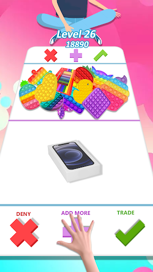 Pop It AntiStress Satisfy Game Screenshot 0