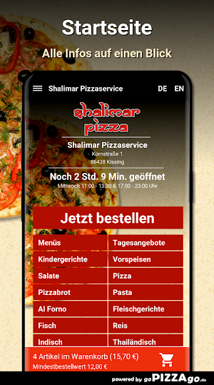 Shalimar Pizzaservice Kissing Screenshot 1