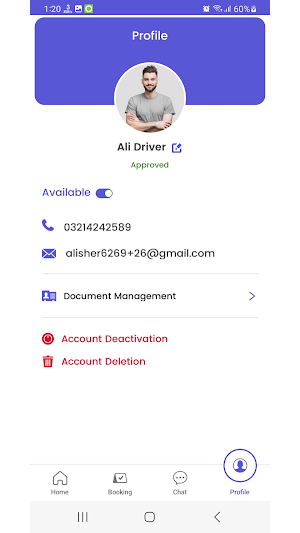 Sahar Driver App Screenshot 3