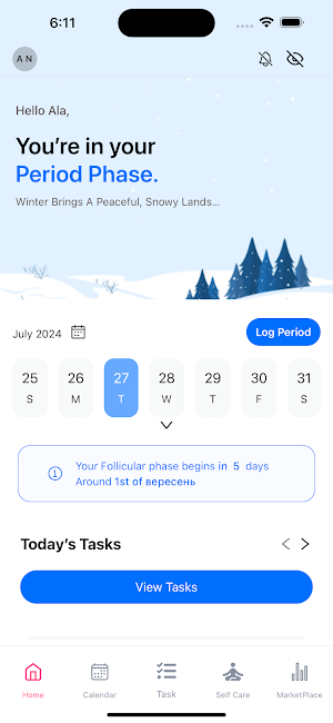 Closer: Cycle-Synced Planner Screenshot 0