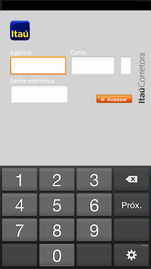Itaú Corretora Pro Screenshot 0
