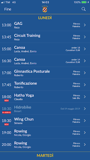 Canottieri EUR Screenshot 1