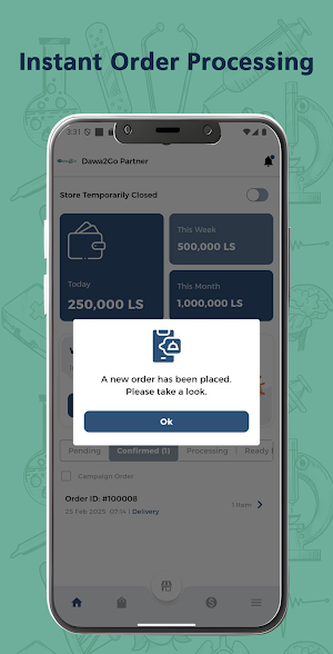 Dawa2Go Partner Screenshot 1