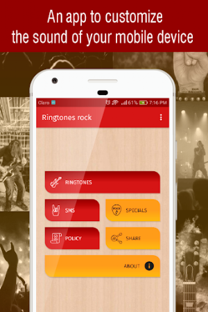 ringtones rock for phone Screenshot 0